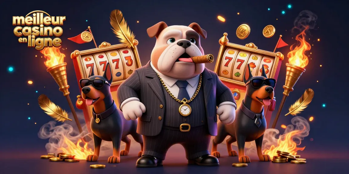 Jouer au meilleur casino en ligne : bulldog et dobermans dans un univers de jeux d'argent.