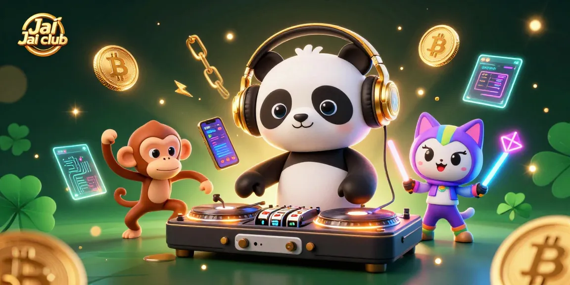 Join exciting games at Jai club with vibrant 3D characters and casino-themed elements in action.