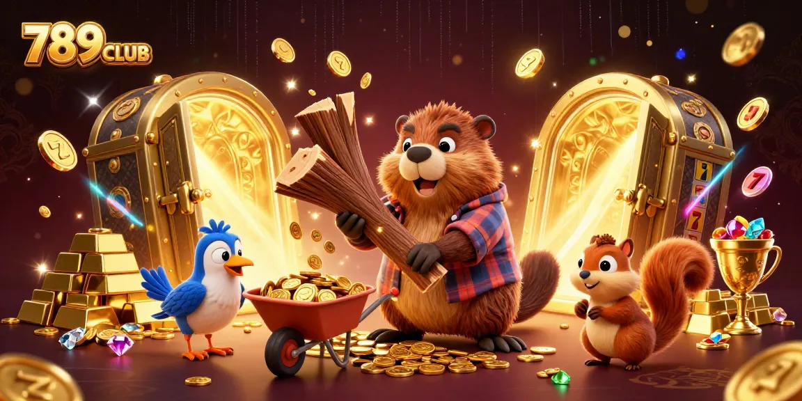 Engage in the thrilling world of 789CLUB with golden coins raining down in this vibrant 3D scene.
