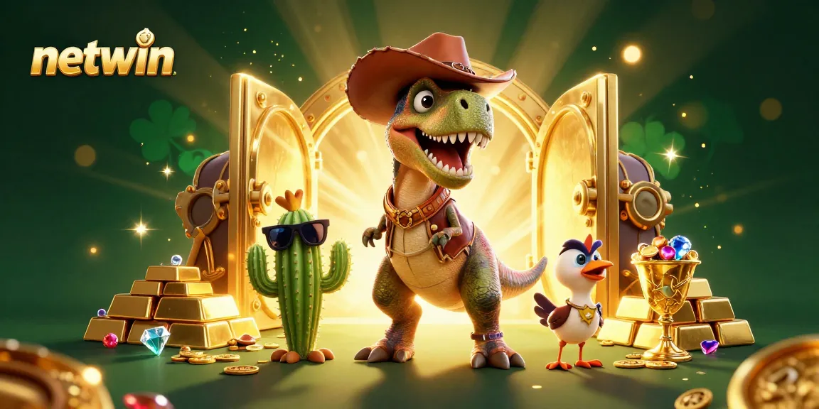 Engage with netwin's online casino experience, featuring vibrant characters and dynamic game elements.