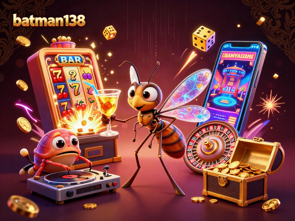 Experience thrills at batman138 with animated casino characters and exciting gambling elements.