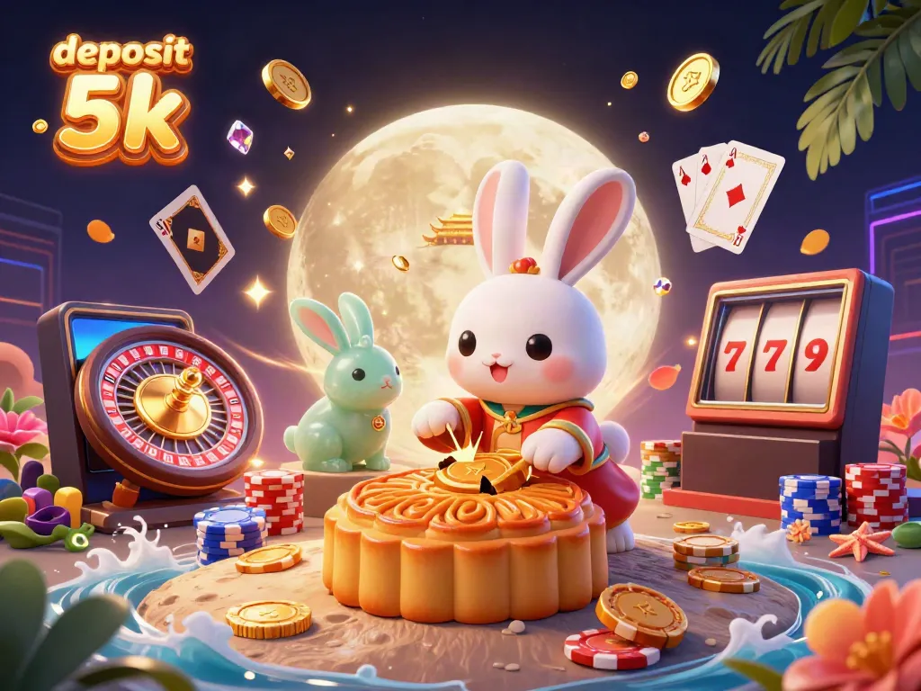 Engage with deposit 5k by experiencing online slots with a vibrant casino theme showcasing fun characters and dynamic elements.