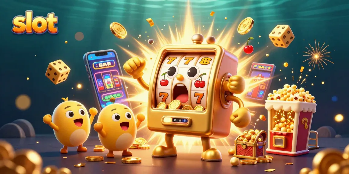 Menangkan jackpot slot dengan slot mesin emas ceria dan mesin kecil bersorak.
