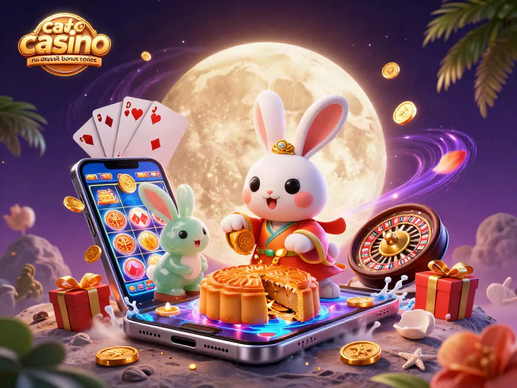 Experience the excitement of cafe casino no deposit bonus codes in this vibrant, dynamic 3D illustration.