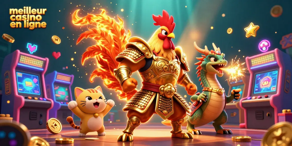 Découvrez le meilleur casino en ligne avec des guerriers au style samouraï, prêt à jouer.