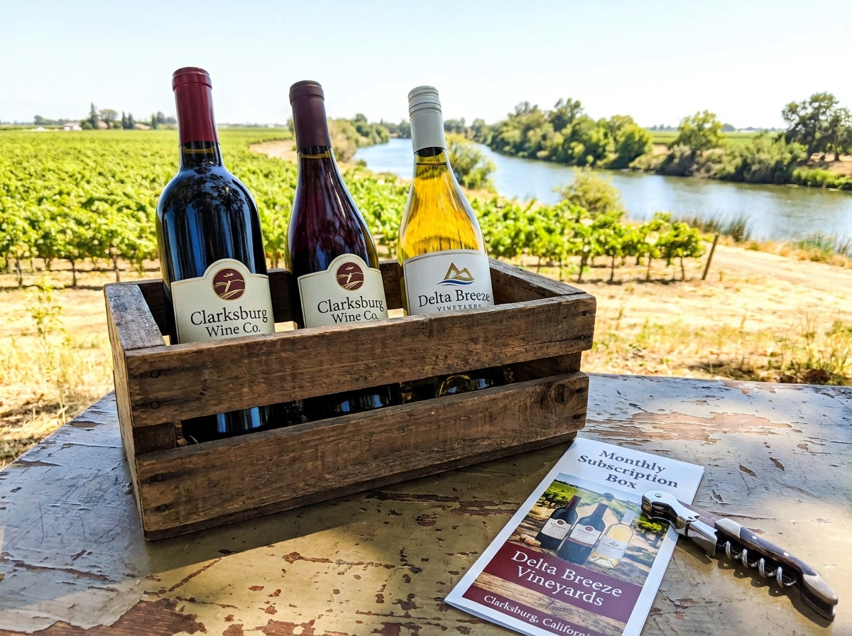 Clarksburg wine subscription Discover the Best of Clarksburg Wines