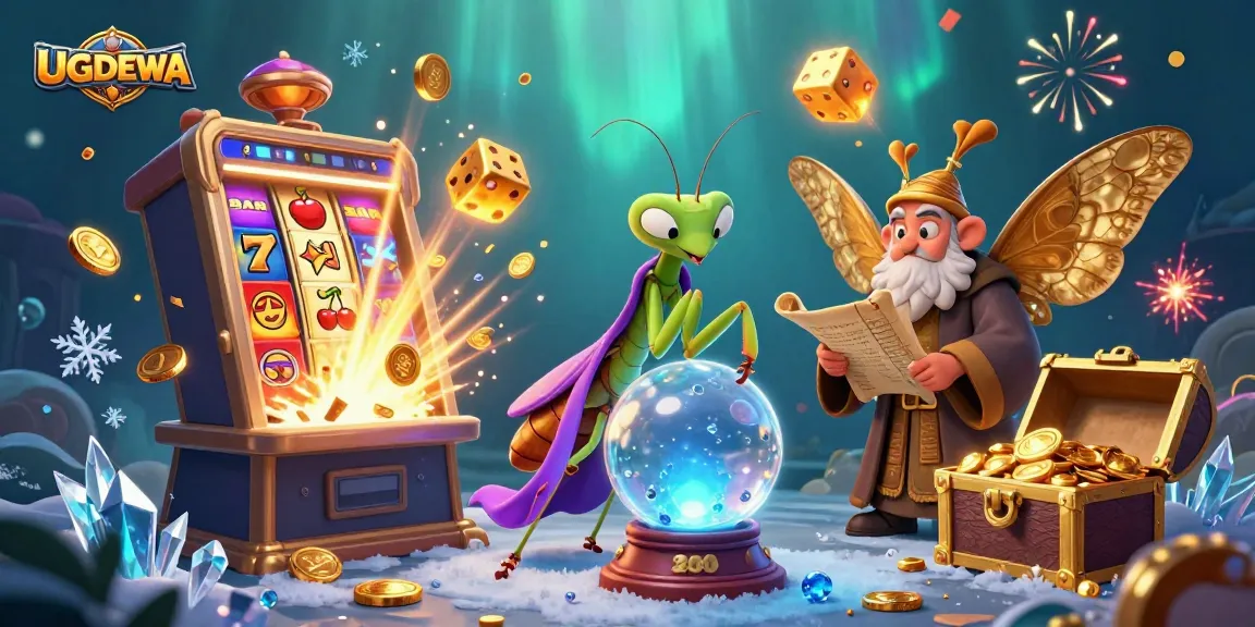 Experience the thrilling world of UGDEWA slots with captivating characters and dynamic action.