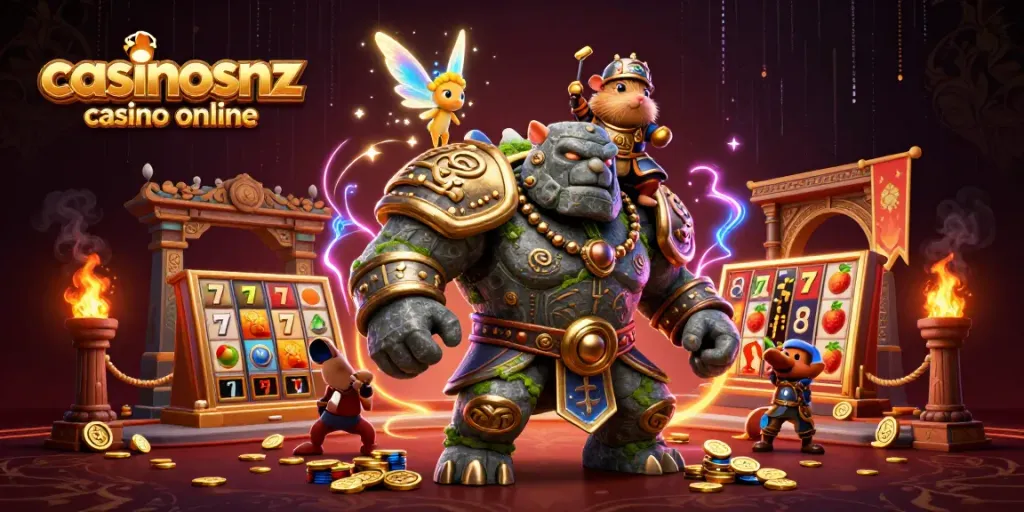 Experience thrilling action at casinosnz casino online with vibrant games and dynamic characters.