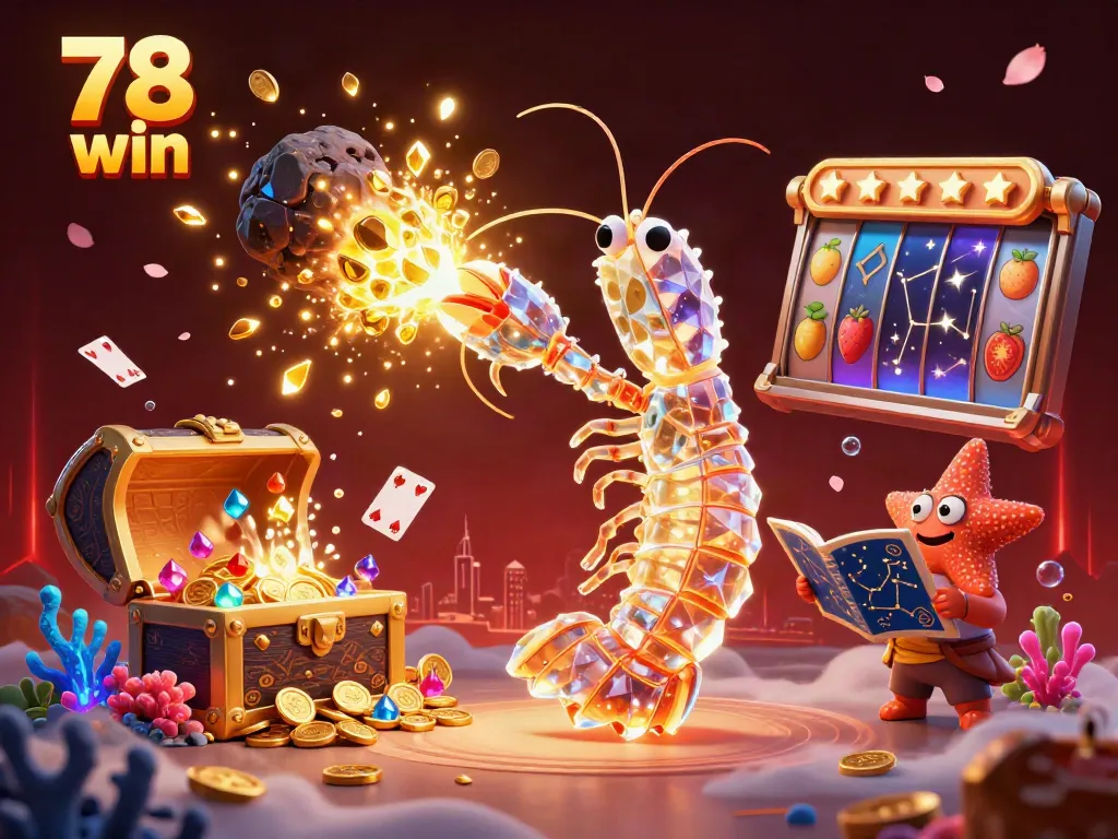 Experience 78 win's thrilling casino adventure with dynamic slots, gems, and vibrant gaming elements.