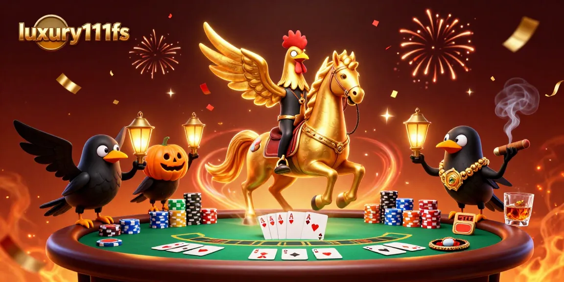 Play at luxury111fs and experience the thrill of winning with a vibrant casino atmosphere in 3D