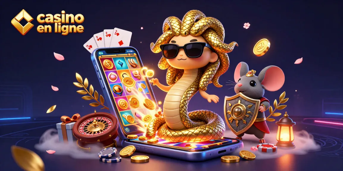 Découvrez des machines à sous passionnantes dans ce casino en ligne avec Medusa et un guerrier souris.
