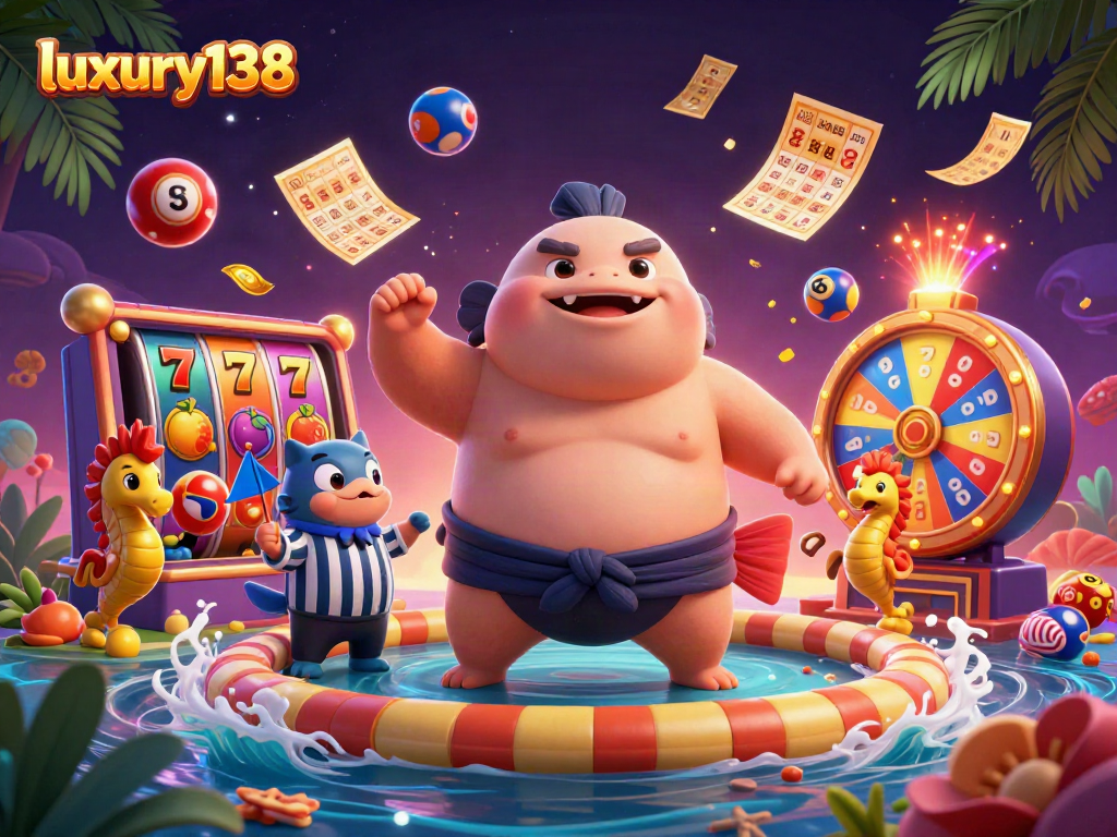 Menangkan hadiah besar di luxury138 dengan fugu raksasa dan elemen permainan menarik di kasino virtual.