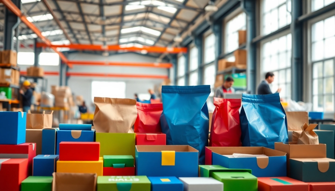 Explore custom and high-quality product packaging services from an engaging warehouse setting.