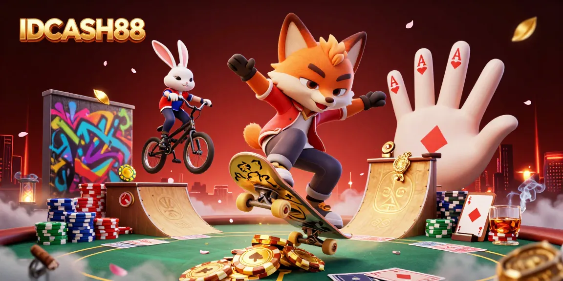 Experience thrilling gameplay at IDCASH88 with vibrant casino elements, where excitement meets winning potential.