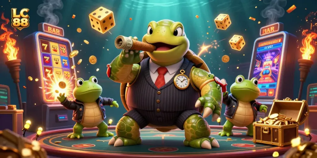 Engage in the thrilling world of LC 88's online casino with a massive jackpot adventure.