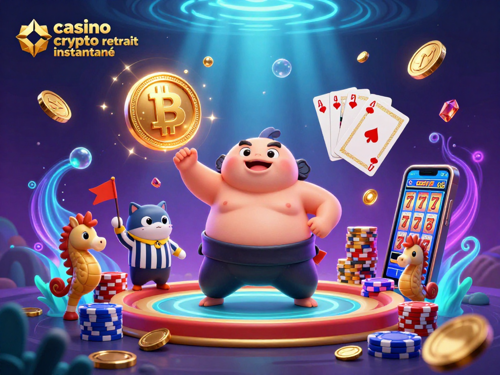 Profitez d'un casino crypto retrait instantané avec des gains rapides lors d'un jeu immersif sous-marin
