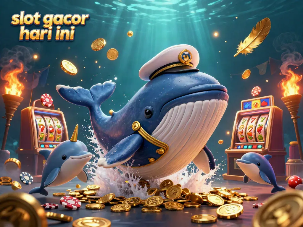 Menangkan pengalaman bermain dengan slot gacor hari ini melalui ilustrasi kasino yang penuh aksi.