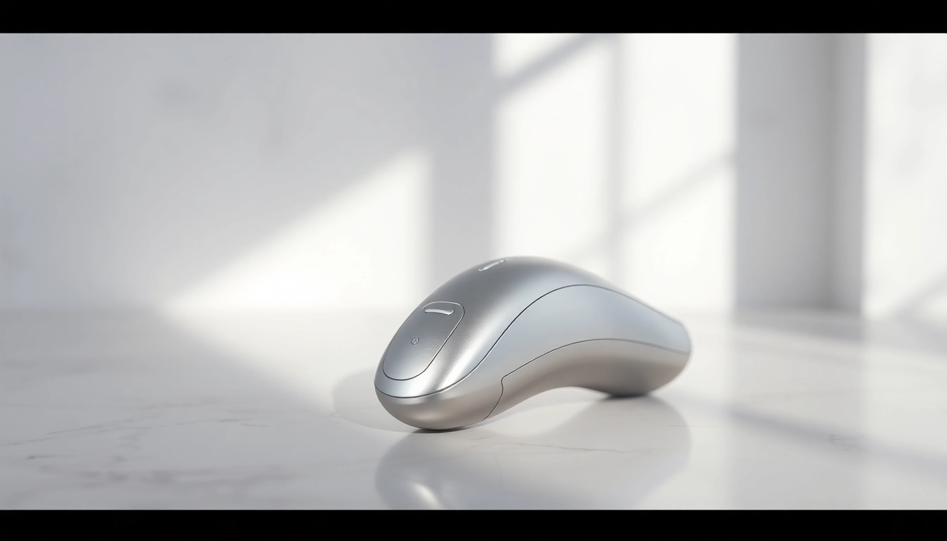 Laifentech electric shaver showcased beautifully against a marble background.