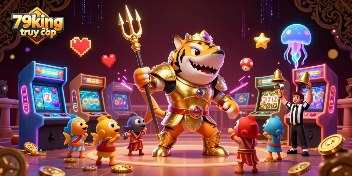 Experience the thrill of 79king truy cập with an underwater casino adventure featuring a tiger shark champion