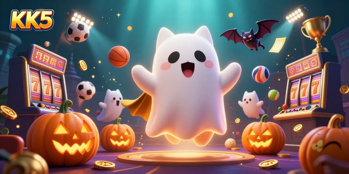 Engage in thrilling gameplay at KK5’s haunted casino, filled with vivid 3D characters and dynamic elements.