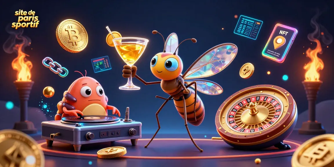 Vivez l'excitation de parier sur le site de paris sportif avec des éléments de casino dynamiques et colorés.
