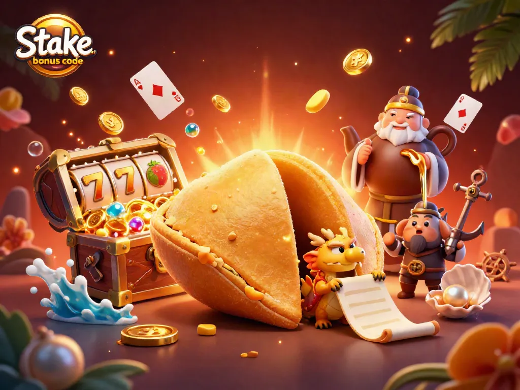 Try your luck with stake.us bonus code while exploring a vibrant 3D casino world full of treasures.