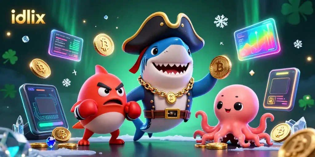Win big with idlix by exploring the dynamic world of gaming illustrated with vibrant characters.