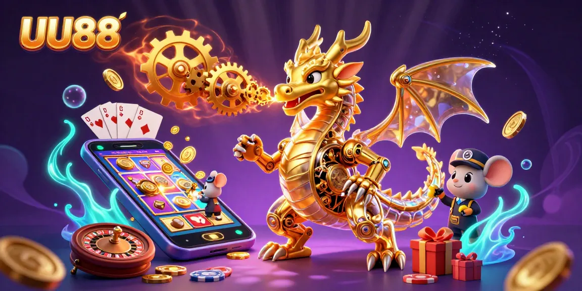 Experience thrilling gameplay and rich visuals at UU88's online casino with stunning designs and dynamic elements.