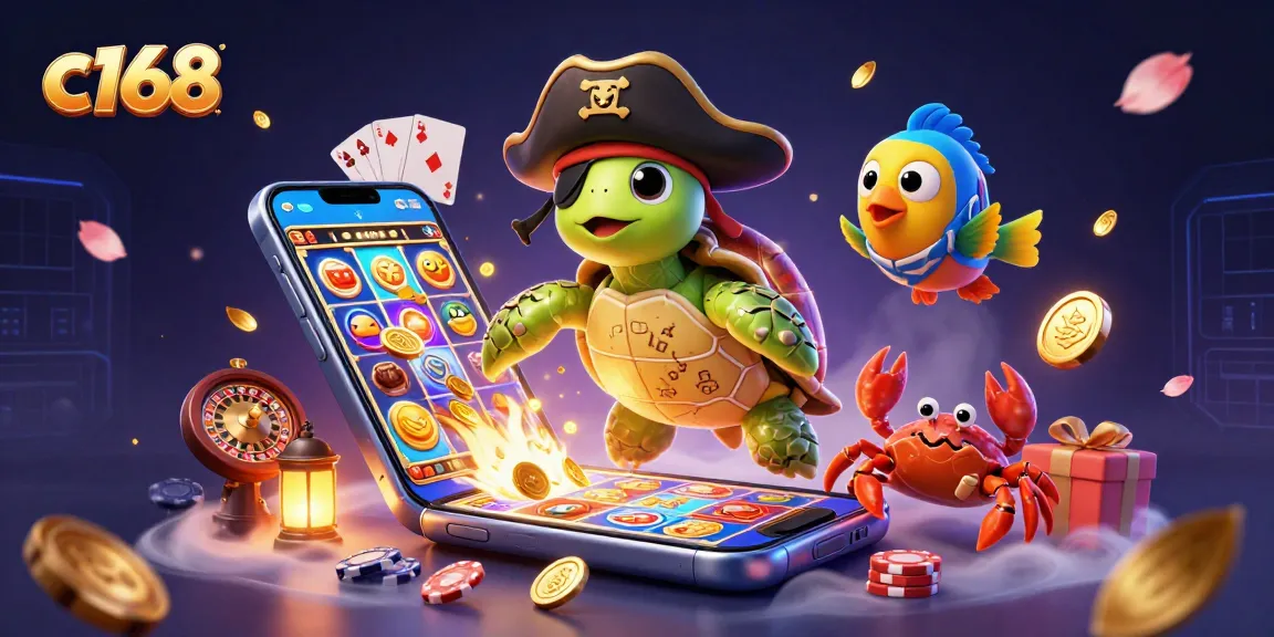 Experience thrilling casino adventures with c168 showcasing vibrant characters and dynamic game elements.